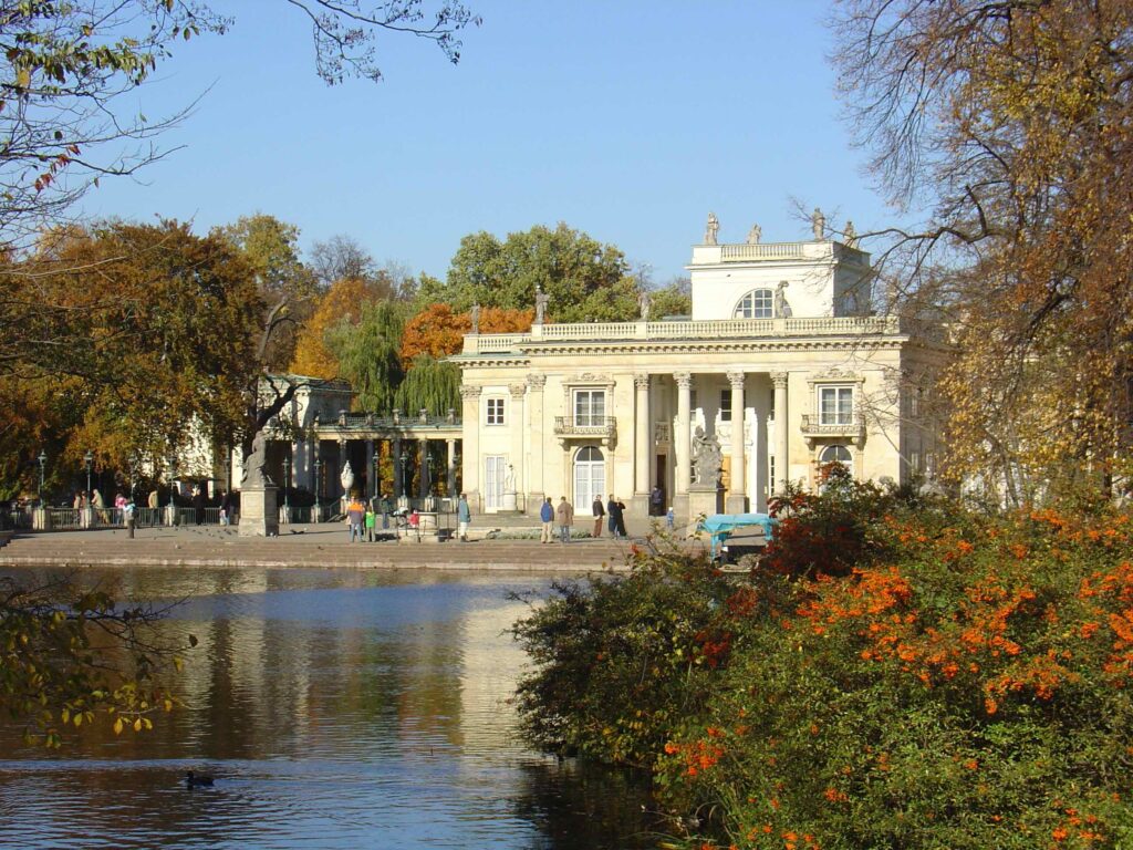 Warsaw - Lazienki Royal Park, Palace on the Water