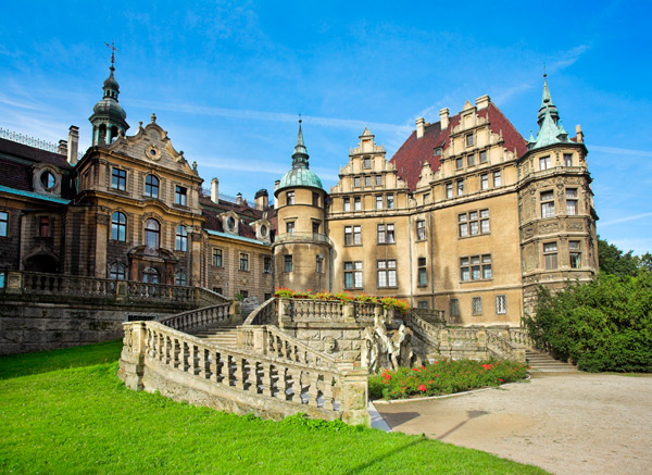 Moszna castle