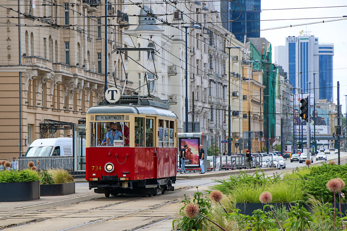 Warsaw — historical tram