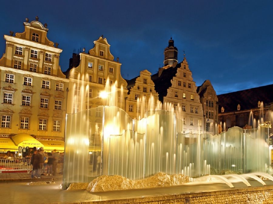 Wroclaw by night